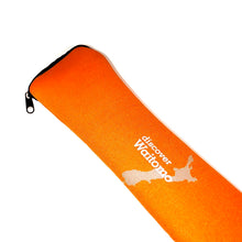 Load image into Gallery viewer, Straws Stainless 5pc - Discover Waitomo / Orange