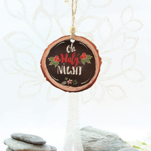 Load image into Gallery viewer, Wood Slice Ornaments