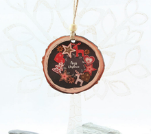 Load image into Gallery viewer, Wood Slice Ornaments