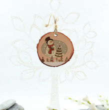 Load image into Gallery viewer, Wood Slice Ornaments