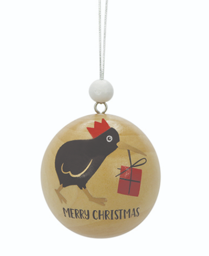 Xmas Ball Kiwi Present