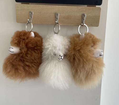 Alpaca Key Ring Head
