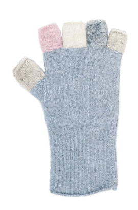 Multicolour Womens Fingerless Glove NX812