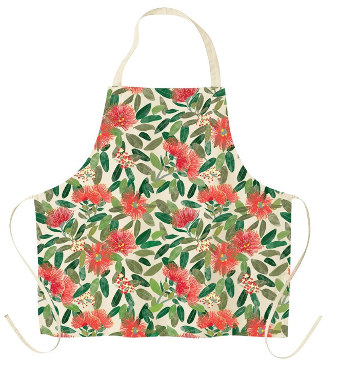 Pohutukawa Print - Apron