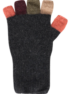 Multicolour Womens Fingerless Glove NX812