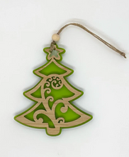 Load image into Gallery viewer, Hanging Ornaments - Koru Xmas Trees