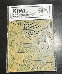 Kiwi - Green Fern (A6) Small`