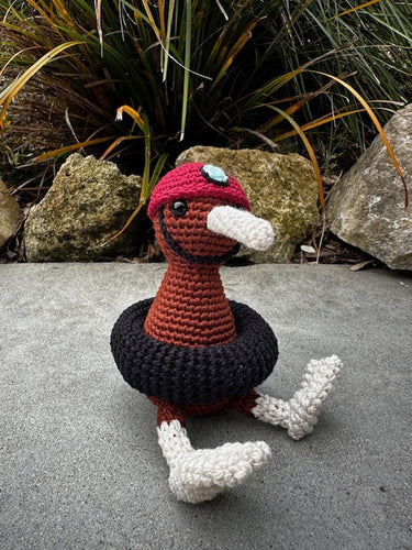 Crochet Tubing Kiwi