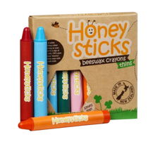 Load image into Gallery viewer, Honeysticks Thins Crayons 8pk