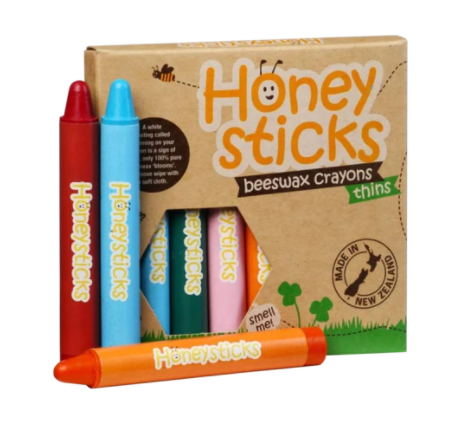 Honeysticks Thins Crayons 8pk