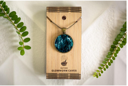 Waitomo Glowworm Necklace – Waitomo Glowworm Cave Online Gift Shop