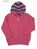 NB712 Kids Striped Zip Hoodie