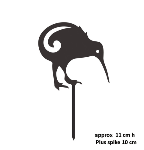 BAMD301 Kiwi Mini Garden Art Black