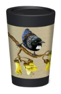 Cuppa Coffee Cup Kowhai Two Tuis