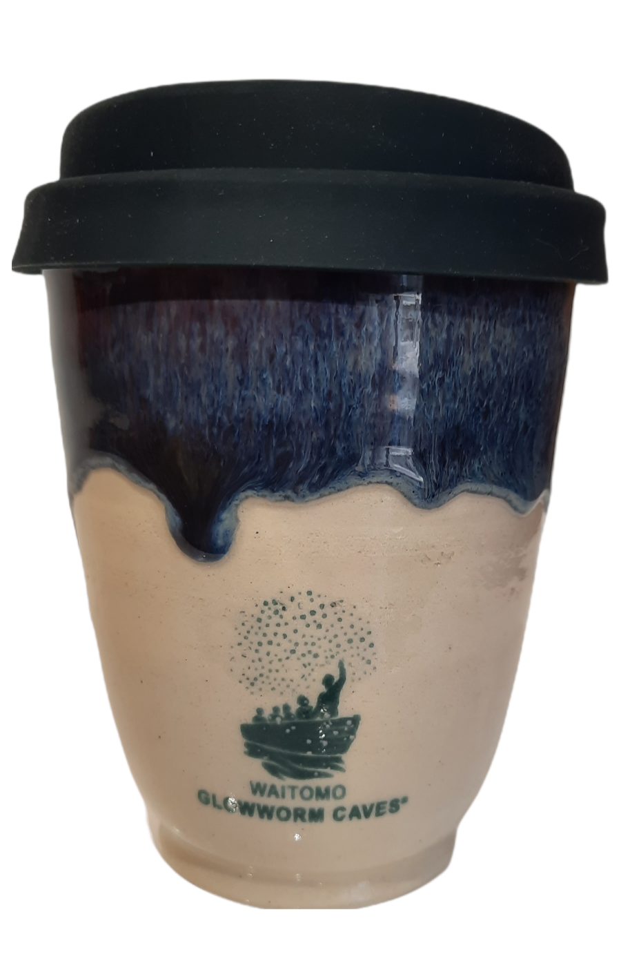 Glazed Take-Away Cup - Washout Twighlight with Logo