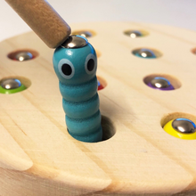 Load image into Gallery viewer, Glowworm Catching Magnetic Toy - 14pce