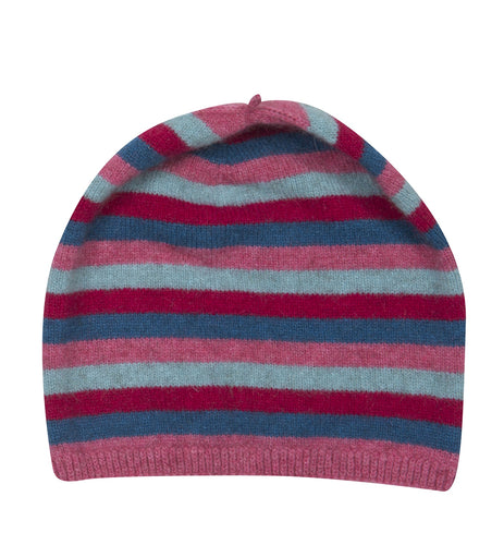 *NX707 Kids Striped Beanie