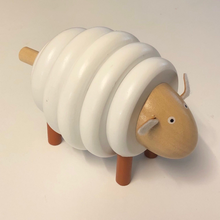 Load image into Gallery viewer, Sheep Wooden Toy - 7 pce